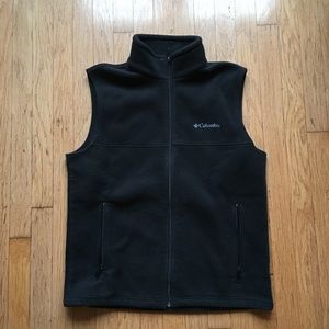 Columbia Black Fleece Vest